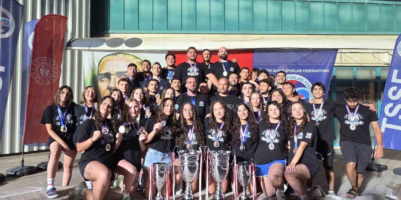 Ege Üniversitesi, Sualtı Ragbisi Türkiye Şampiyonası’nda dörtte dört yaptı