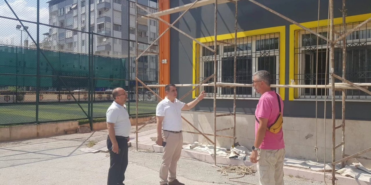 Nazilli’de okullar yeni eğitim öğretim yılına hazırlanıyor