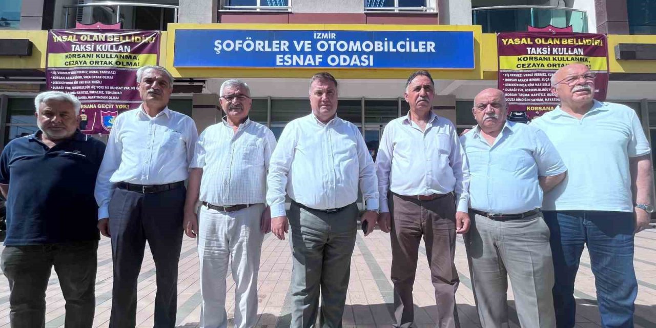 Korsan taksiye karşı İzmir ayakta