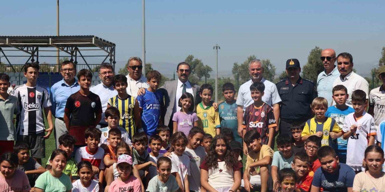 Kaymakam Taşkın, Yaz Kur’an Kursu öğrencileriyle buluştu