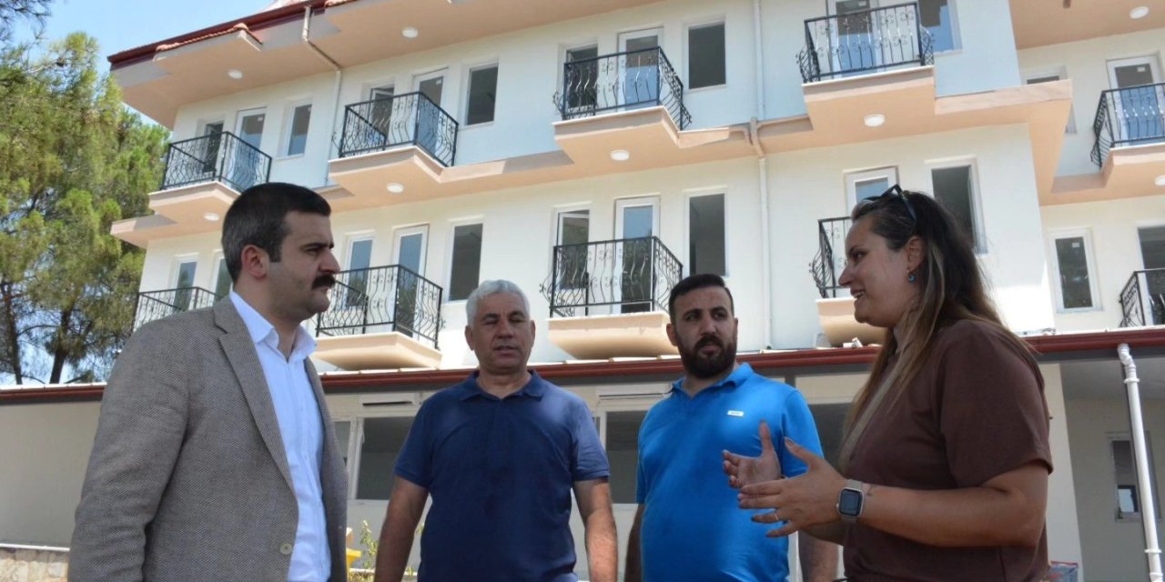 Köyceğiz’de Türkiye Olimpiyat Hazırlık Merkezi inşaatında sona yaklaşıldı