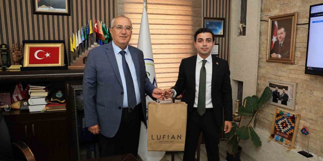 Çameli Kaymakamı Yıldırım’dan Başkan Arslan’a veda ziyareti