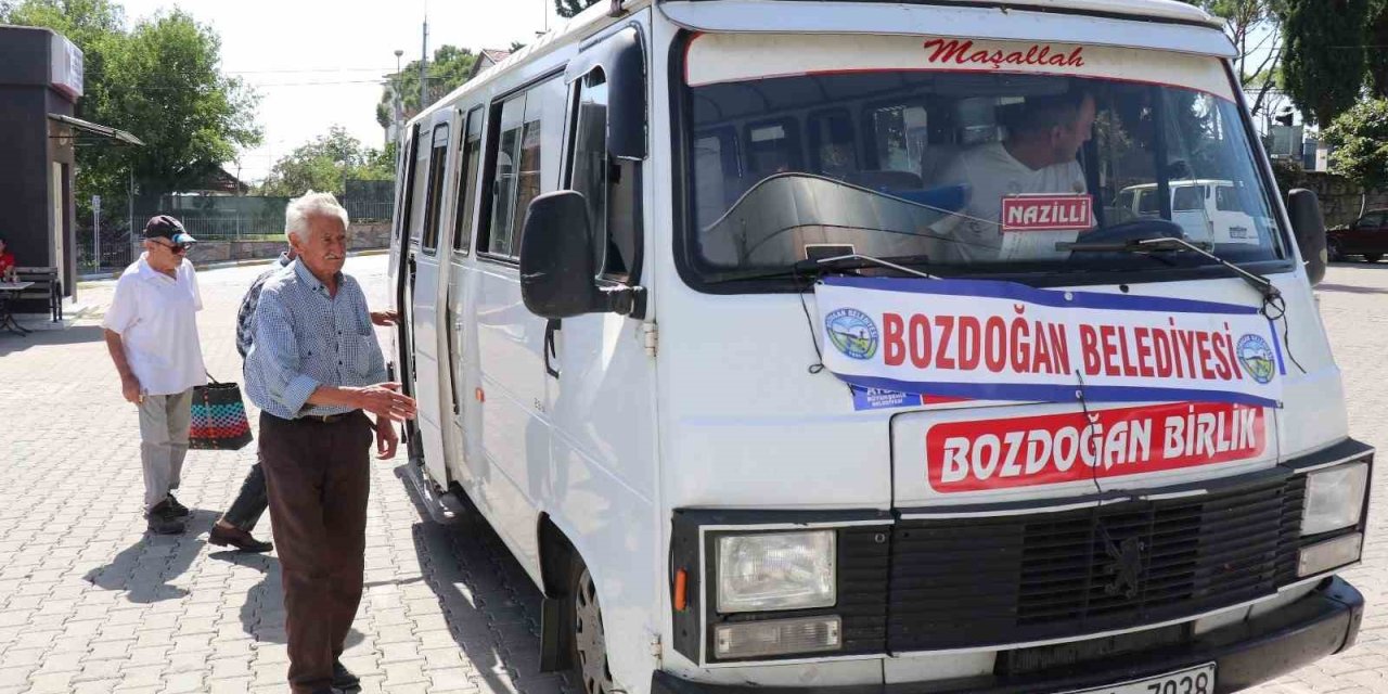 Bozdoğan’da şehir içi seferleri başladı