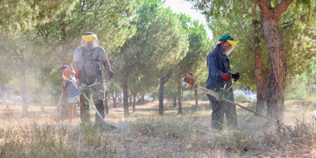 Didim’de yangınlara karşı örnek dayanışma