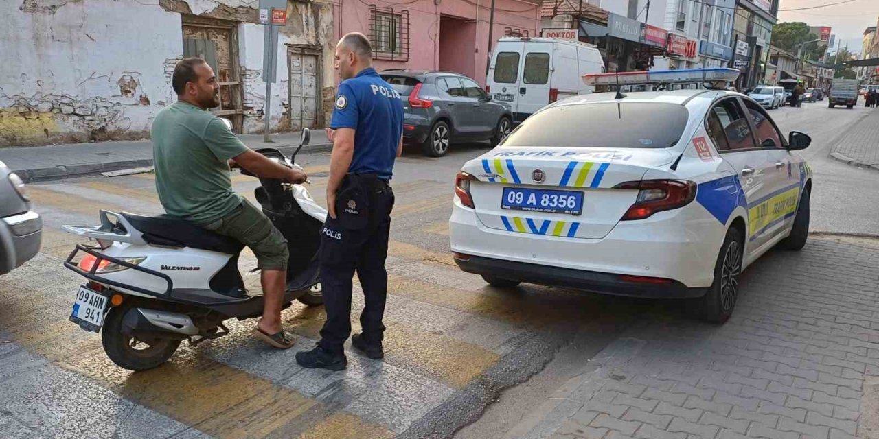 Köşk’te araçlar denetlendi, kurallara uymayan sürücüler cezadan kaçamadı