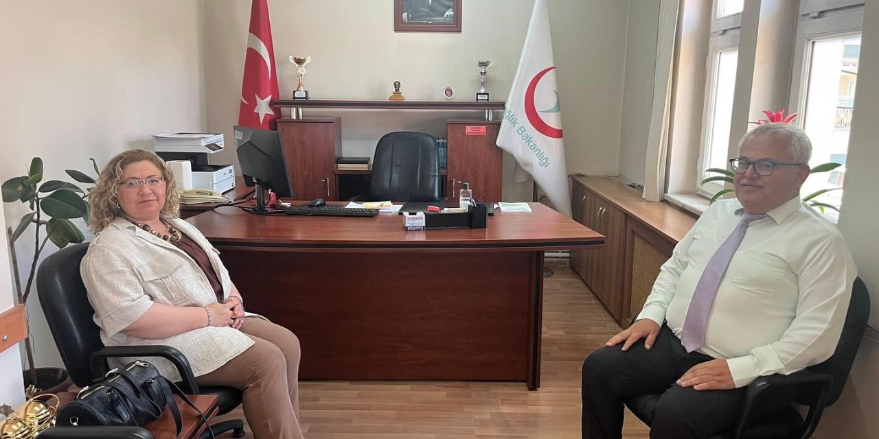 Kaymakam Doğru sağlık çalışanlarıyla bir araya geldi