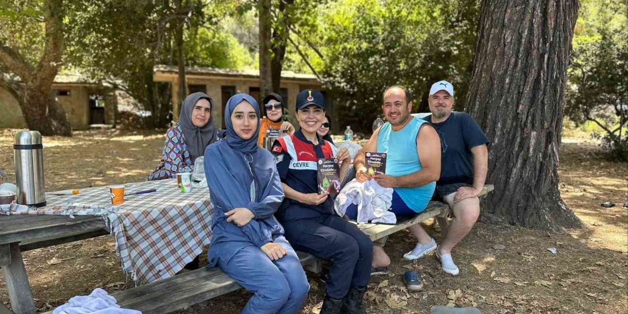 Kuşadası’nda vatandaşlar orman yangınlarına karşı bilgilendirildi