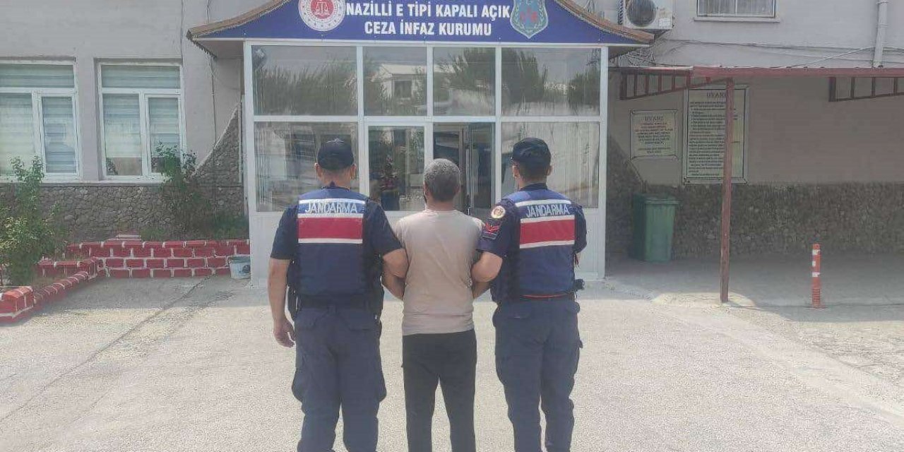 Nazilli’de 7 yıl hapis cezası ile aranan şahıs yakalandı