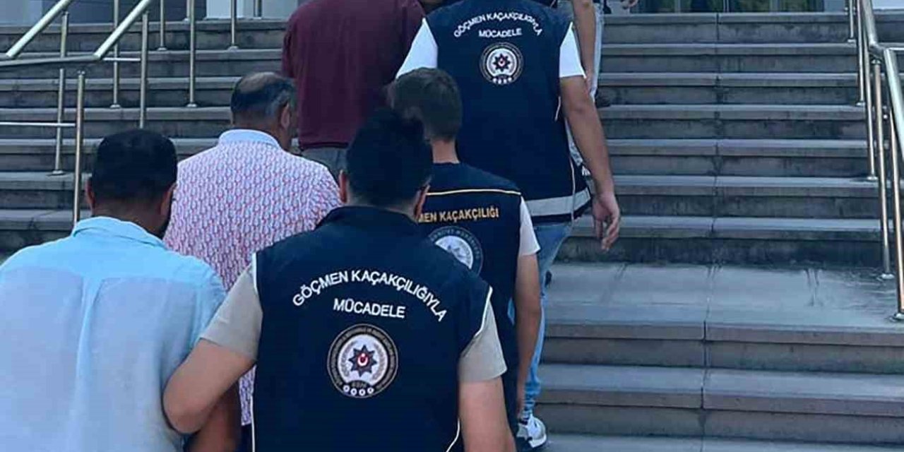 Göçmen kaçakçısı 7 organizatör tutuklandı