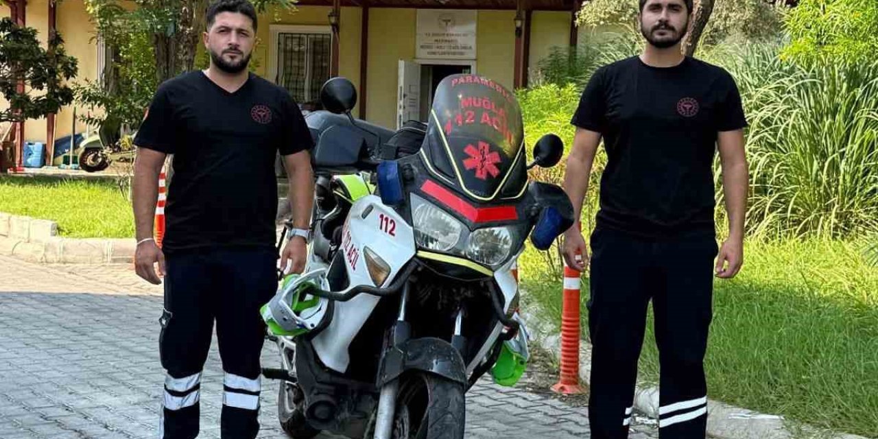 Bodrum ve Marmaris’te 112 motorize ekipleri görevlendirildi