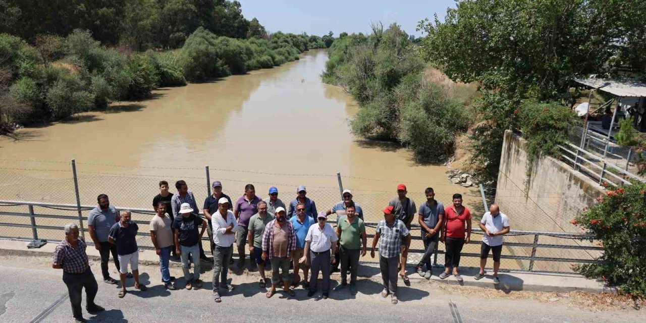 Aydın’da çiftçilerin su eylemi