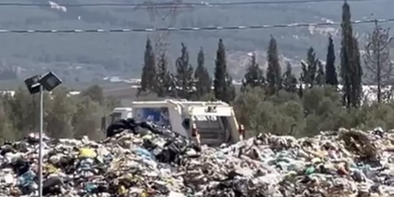 Kemalpaşa’da çöp dağları oluştu