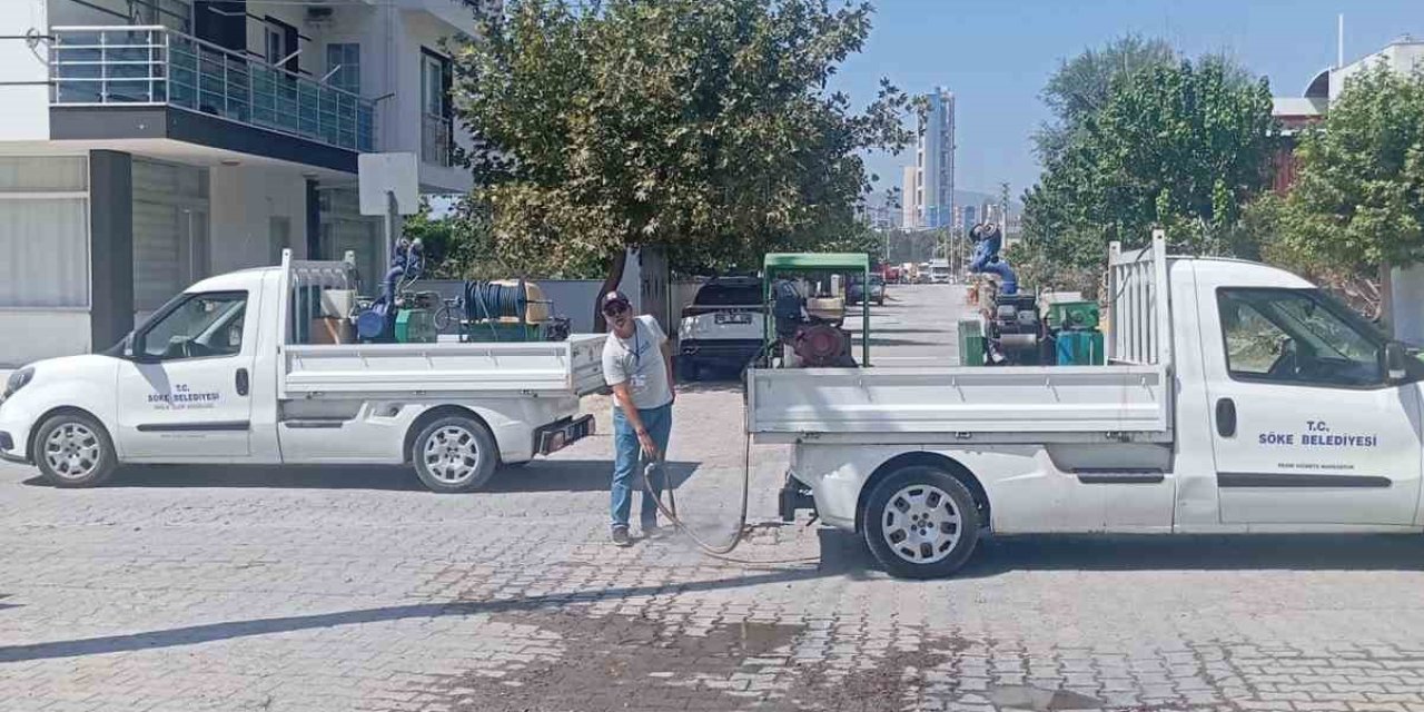 Söke Belediyesi’nden haşerelere karşı "Nokta Atışı" mücadele