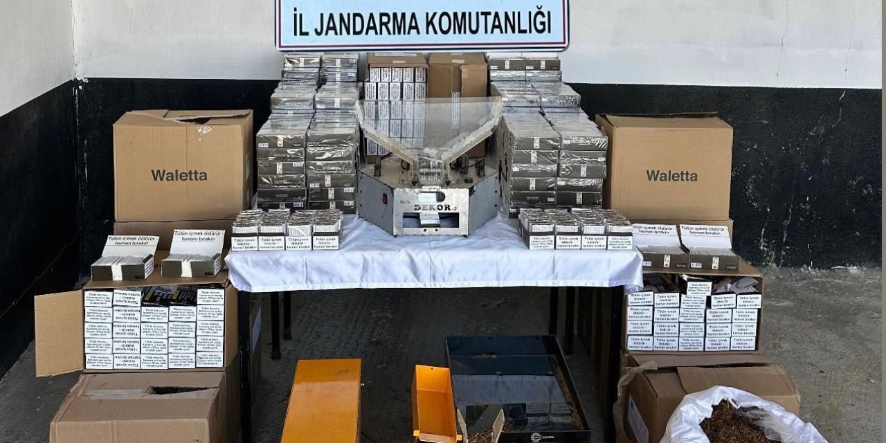 Söke’de kaçak tütün operasyonu