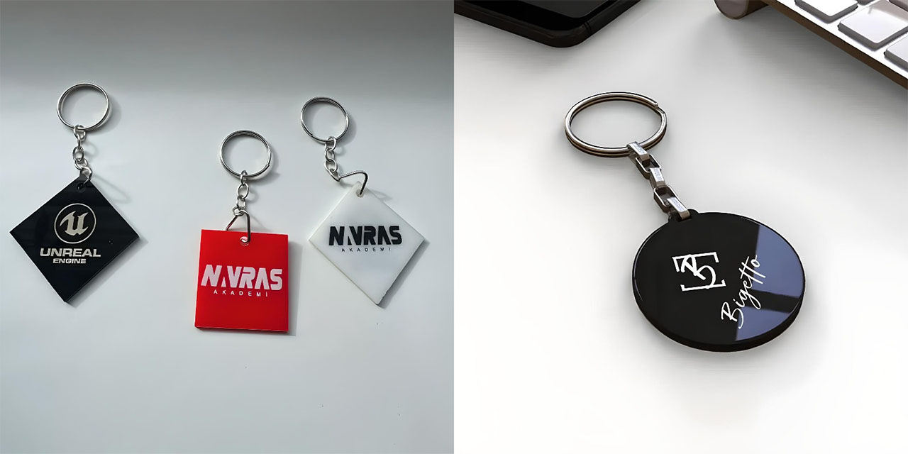 Kurumsal tanıtımın etkili yolu: Pleksi anahtarlık ile markanızı taşıyın