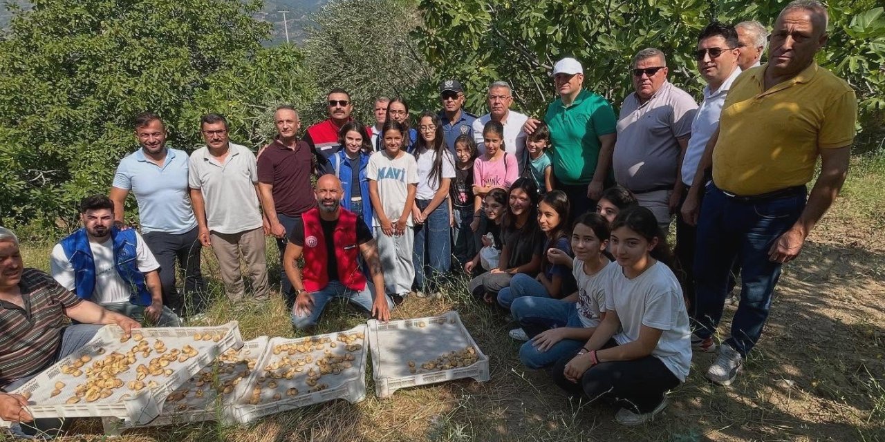 Köşk’te 'Gönüllü Hasat Etkinliği' şenlik havasında gerçekleşti