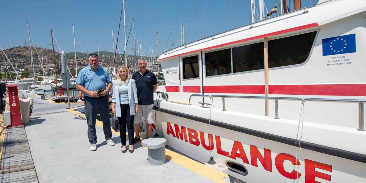 Muğla’nın kadın İl Sağlık Müdürü eksikleri yerinde tespit ediyor