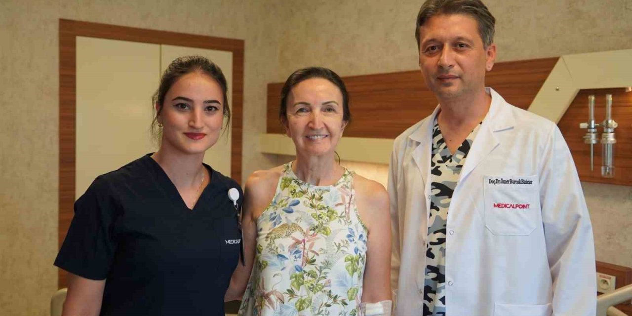 10 yıllık tehlikeden, ameliyatsız kurtuldu