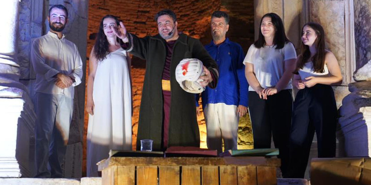 Efes Antik Kenti’nde Mimar Sinan’ın hayatı sahnelendi