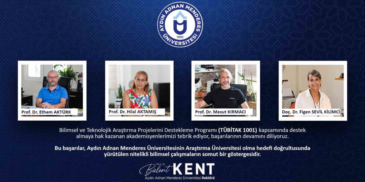 ADÜ’lü akademisyenlerden önemli başarı