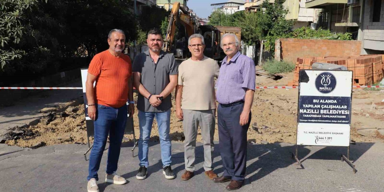 Nazilli’de yol sorunu bir bir tarihe karışıyor