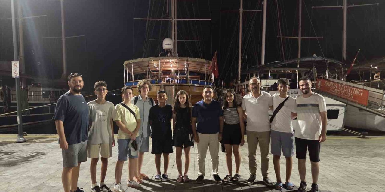 Afyon’un LGS şampiyonları Marmaris’te ağırlandı
