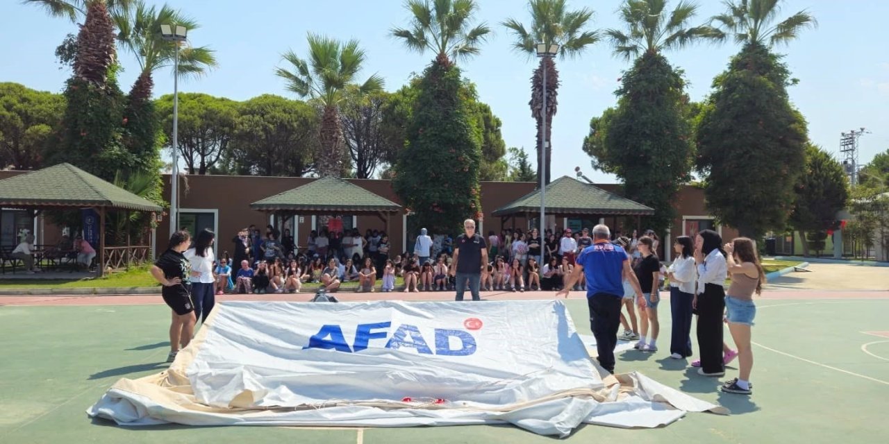 Aydın’da gençlere afet eğitimi verildi