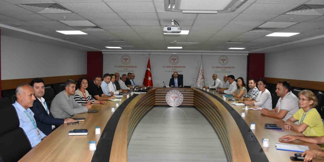 Aydın Şehir Hastanesi taşınma süreci planlama toplantısı gerçekleştirildi