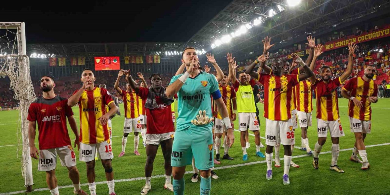 Göztepe, ilk iç saha maçında beğeni topladı
