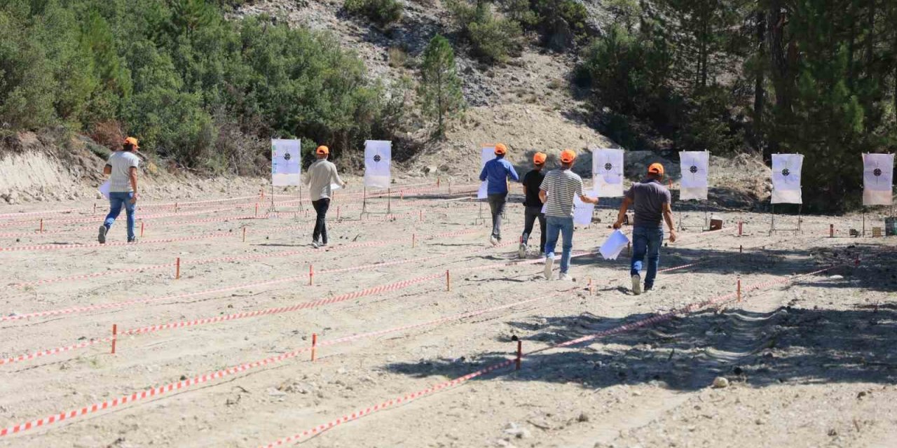 Çameli’de Trap Atışları Yarışması geçekleştirildi