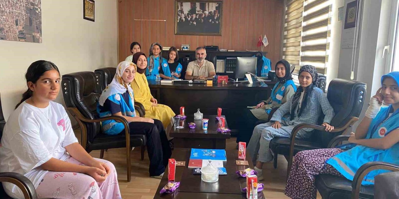 Yaz Kur’an Kursu öğrencilerinden Gazze’ye anlamlı destek