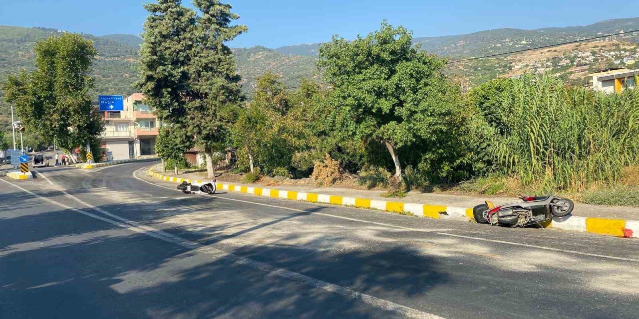 Bozdoğan’da 10 dakika arayla iki motosiklet kazası