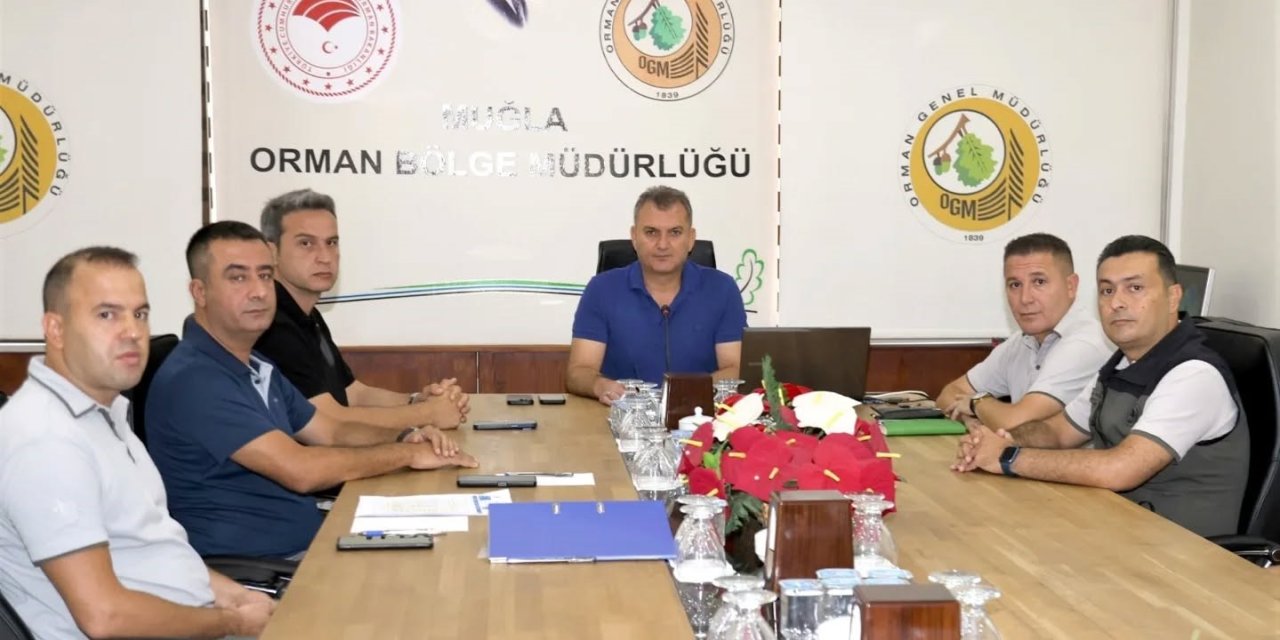 Muğla Orman Bölge Müdürlüğünde yeni atanan şoförlere işbaşı eğitimi