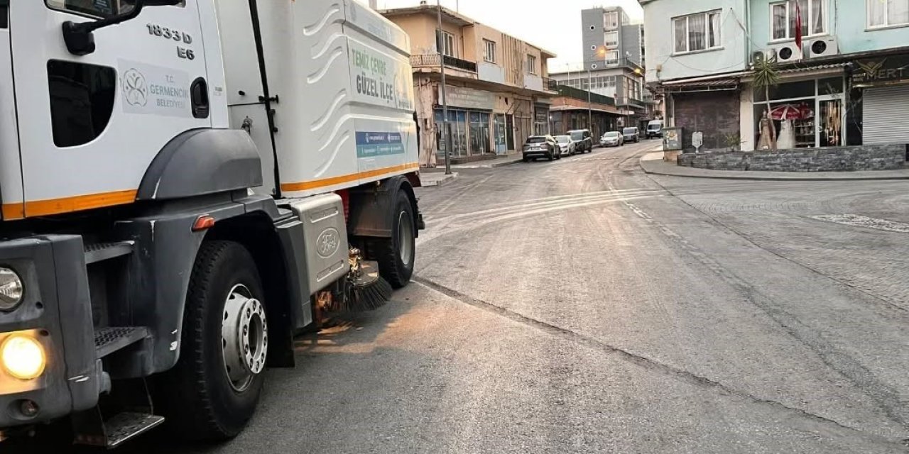 Germencik’te temizlik ve bakım çalışmaları sürüyor