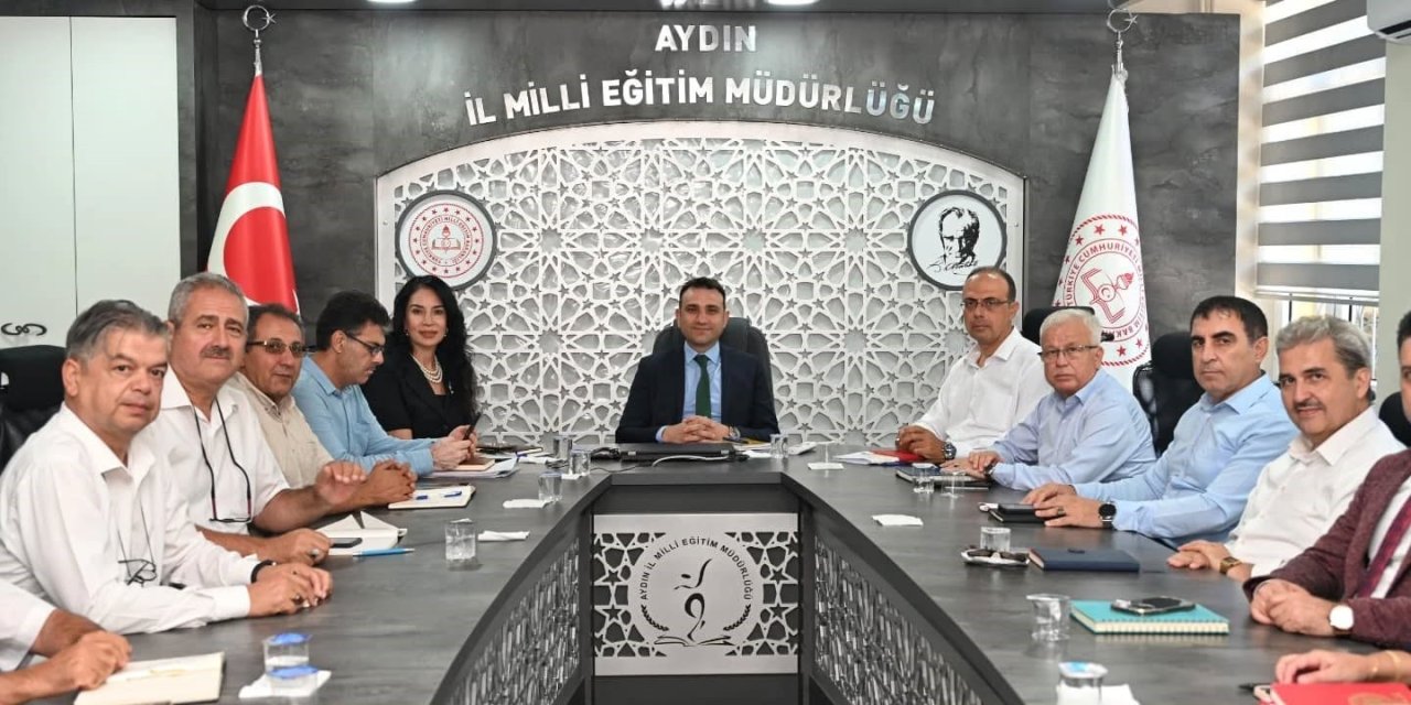 Aydın’da 2025-2026 eğitim öğretim yılı hazırlık toplantısı yapıldı