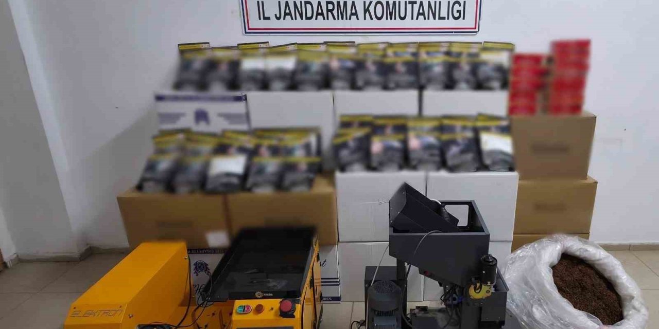 Aydın’da kaçak tütün operasyonu