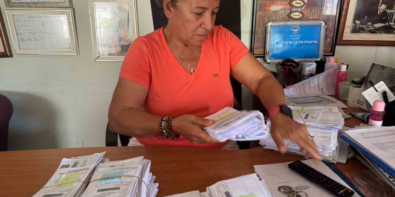 Marmaris’te trafik cezaları muhtarlıklara yığıldı