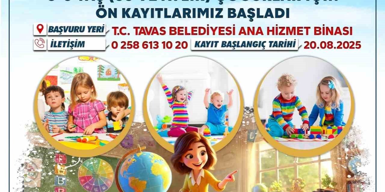 Tavas Belediyesi Çocuk Gelişim Merkezi açılıyor