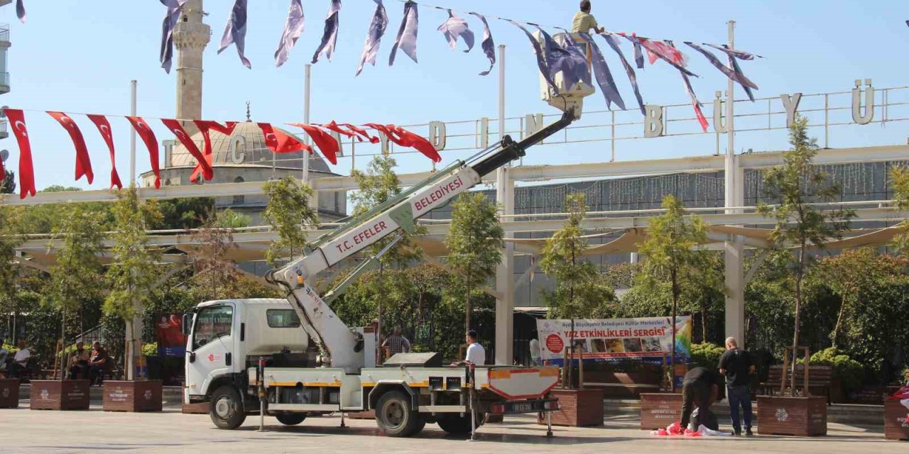 CHP’nin flamalarını toplamak Efeler Belediyesi’ne kaldı