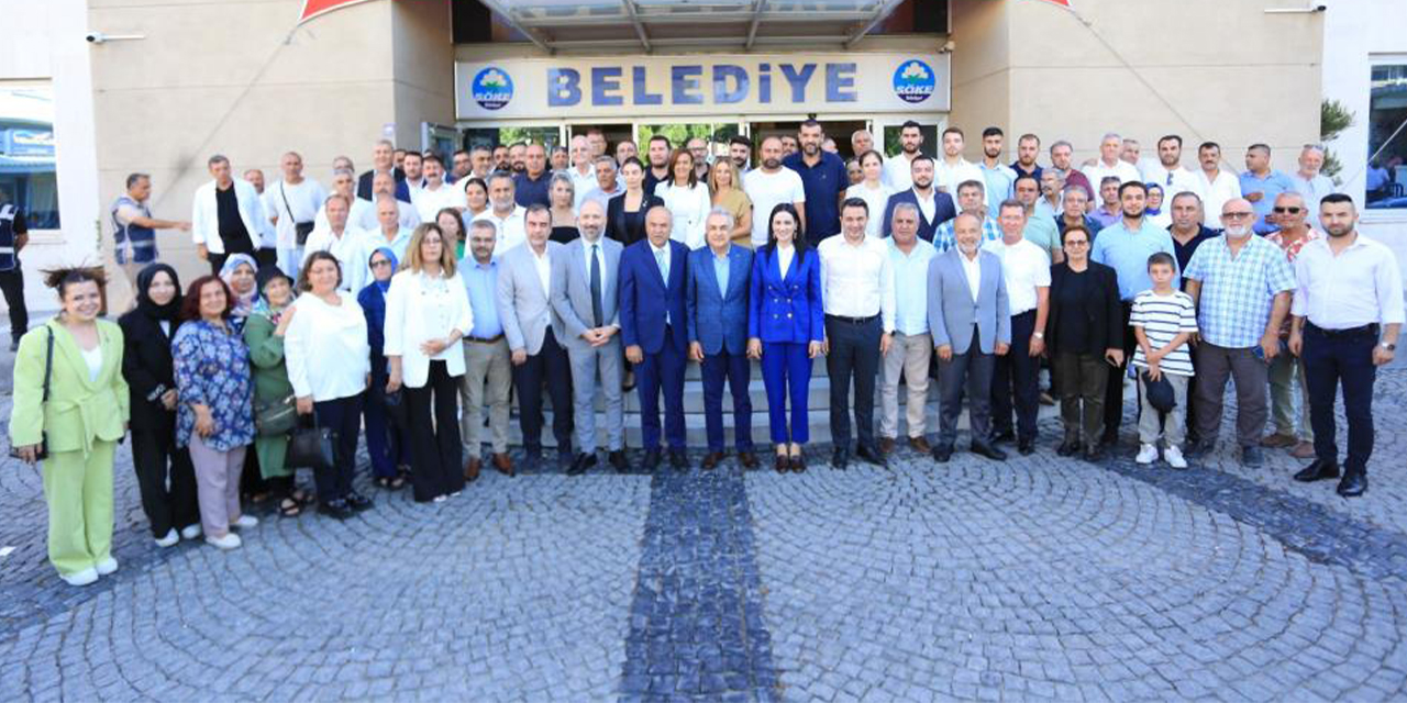 Söke’de AK Parti buluşması: Başkan Arıkan kalabalık heyeti ağırladı