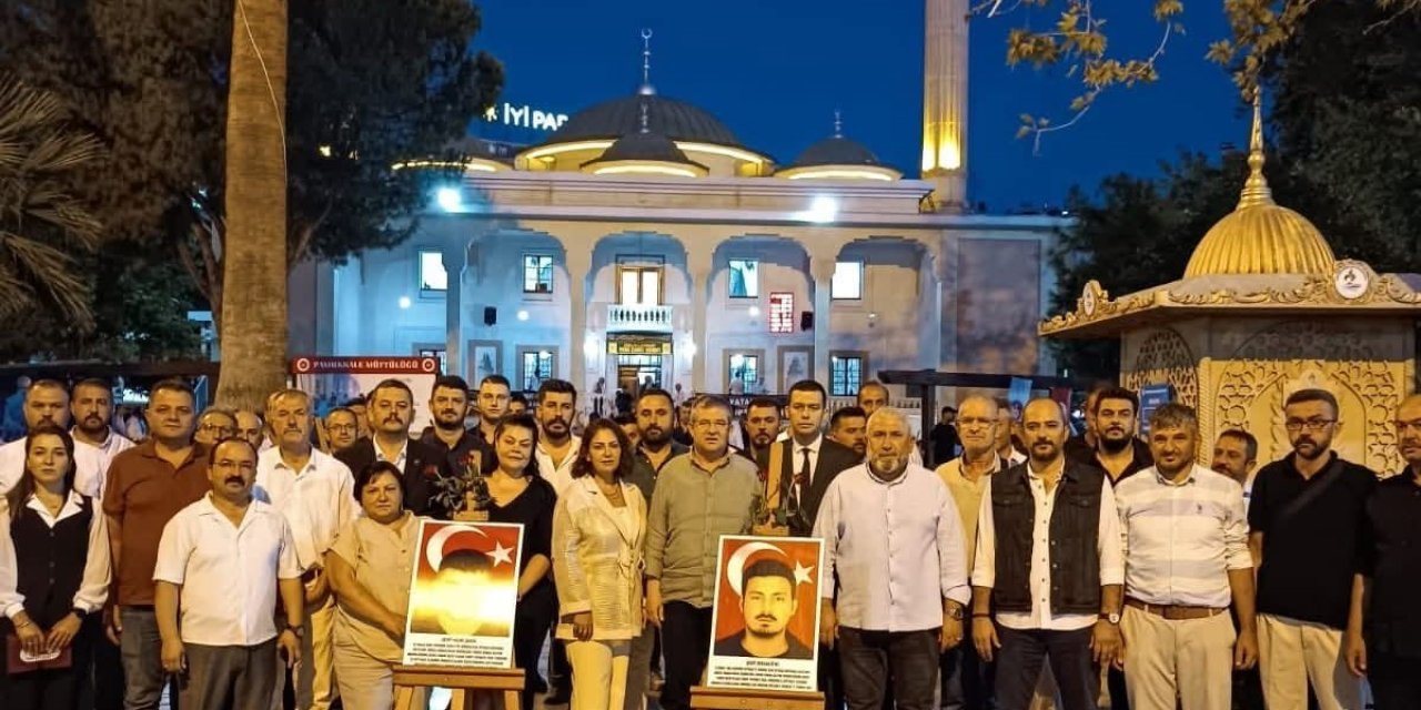 Yangın şehitleri için anma programı düzenlendi