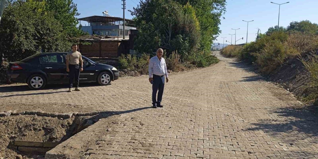 Sultanhisar’da yıllardır beklenen menfez köprü çalışması tamamlandı