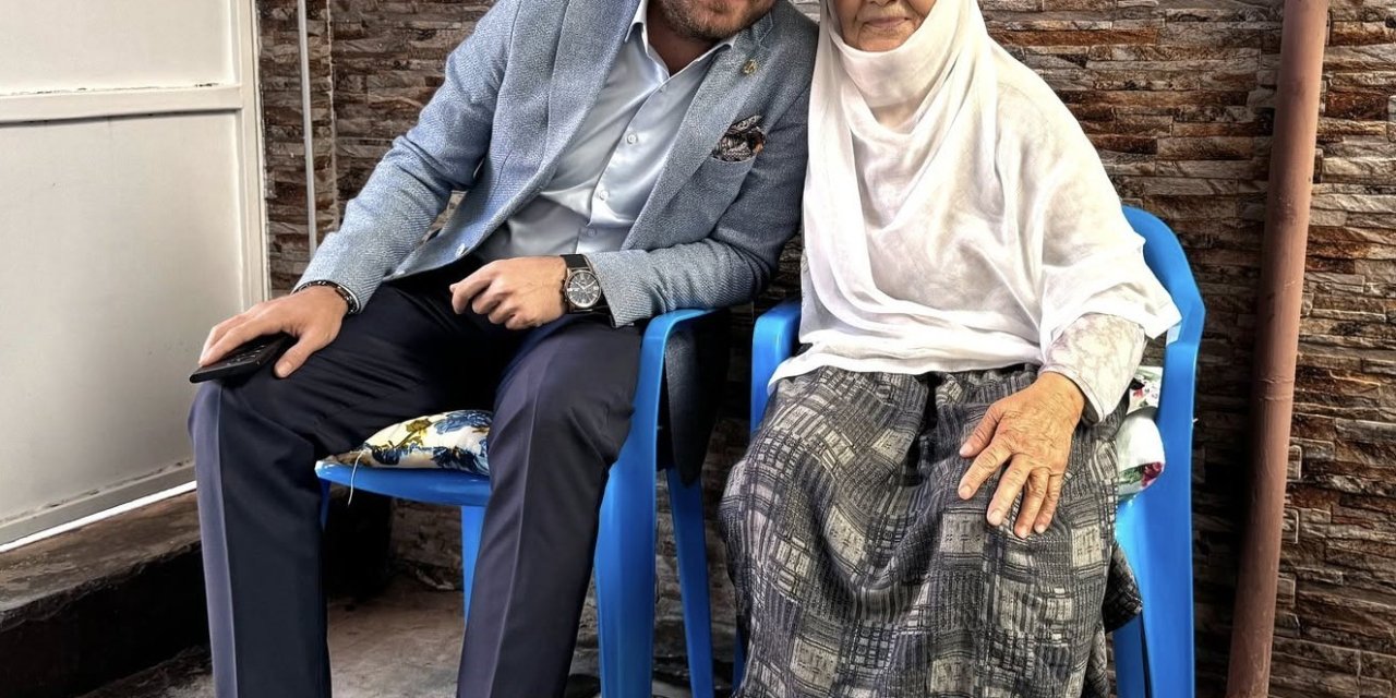 Başkan Tatık yaşlı kadının talebi üzerine çalışmaları kendi yönetti