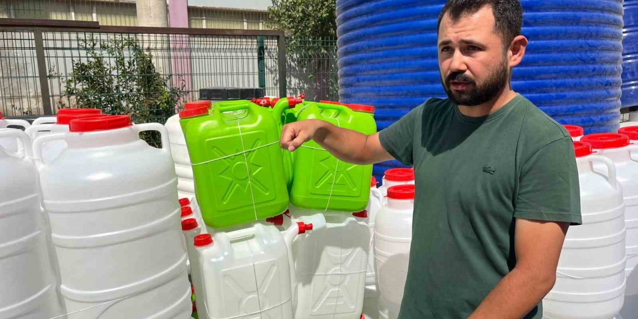 Barajlar boşaldı, bidonlar doldu