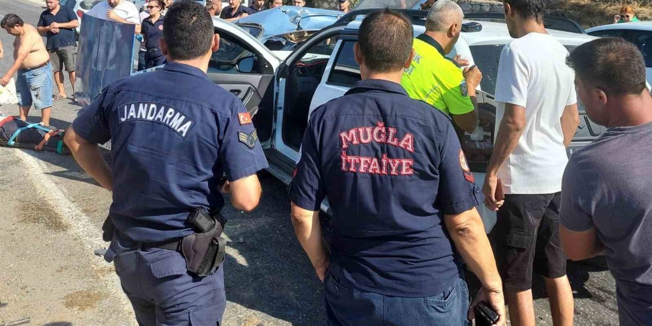 Milas’ta iki kaza: 4 yaralı 1 ölü