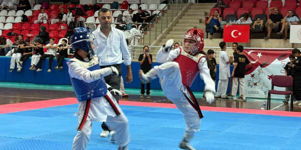 Aydın’da Minikler Taekwondo Şampiyonası İl Seçmeleri gerçekleştirildi