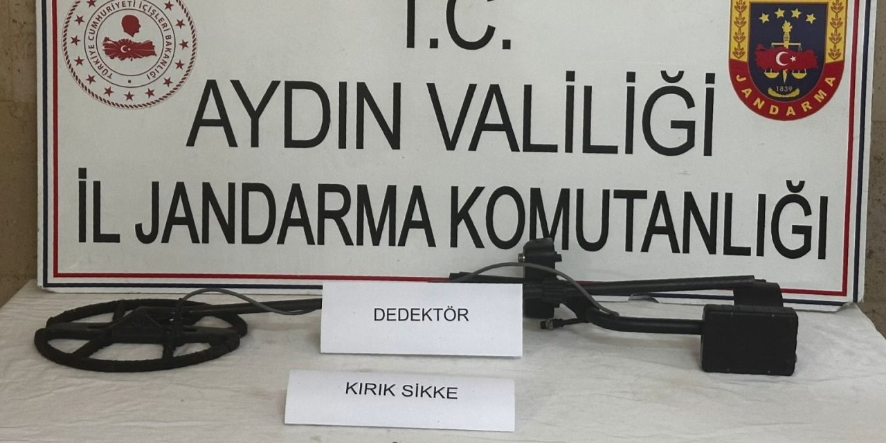 Tarihi eser bulmak istediler jandarmadan kaçamadılar