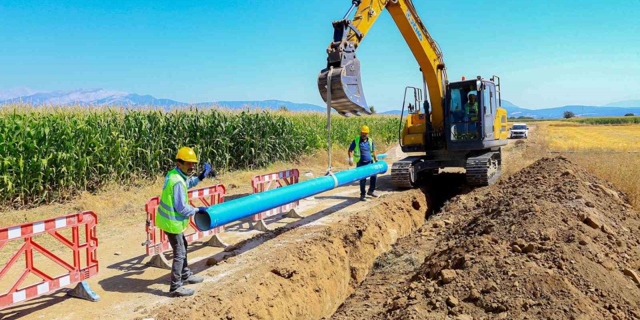 Tavas’ın su ve asbestli boru sorununa kalıcı çözüm üretiliyor