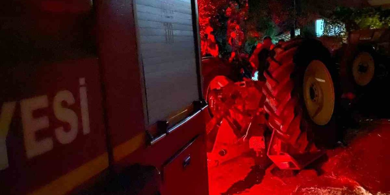 Bozdoğan’da traktör devrildi: 1 ölü