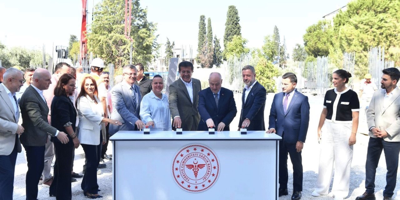 Sarayköy’e kazandırılacak sağlık kompleksinin temeli atıldı